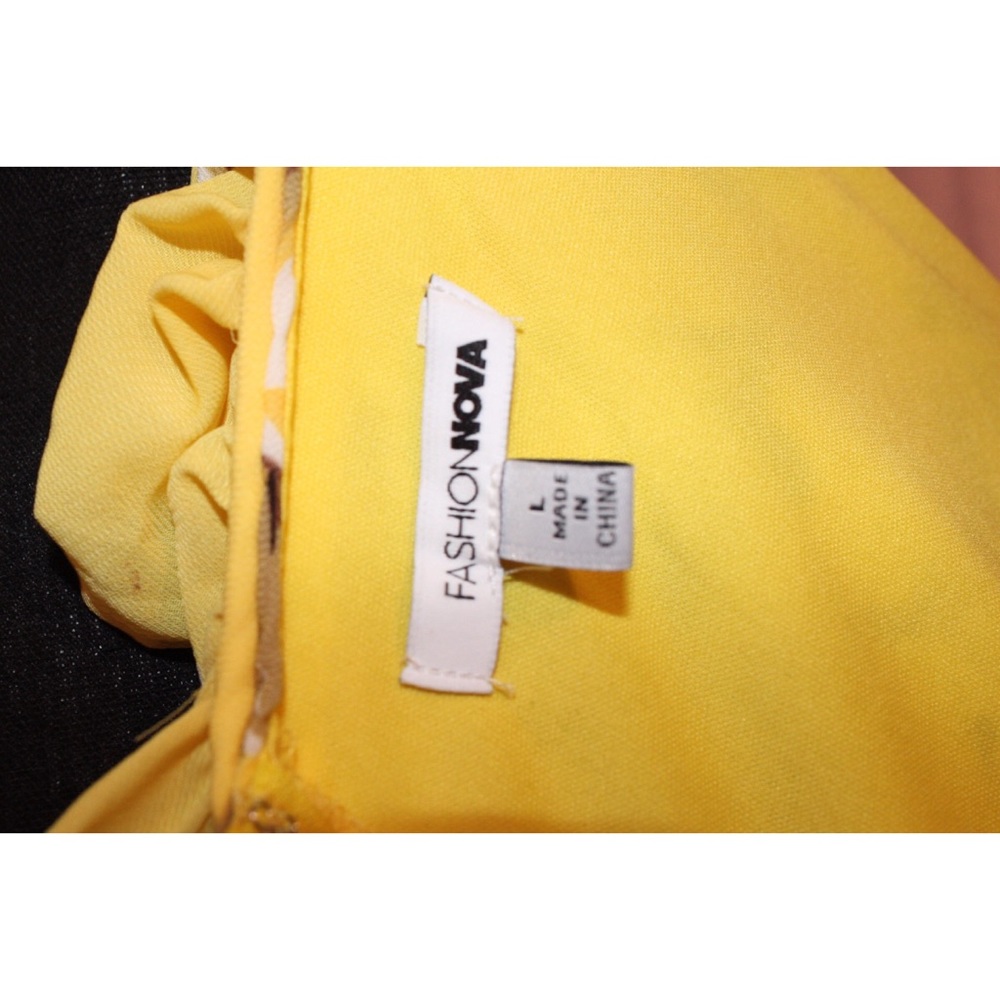 Newport Beach Floral Dress - Yellow 💛 - Picture 6 of 6